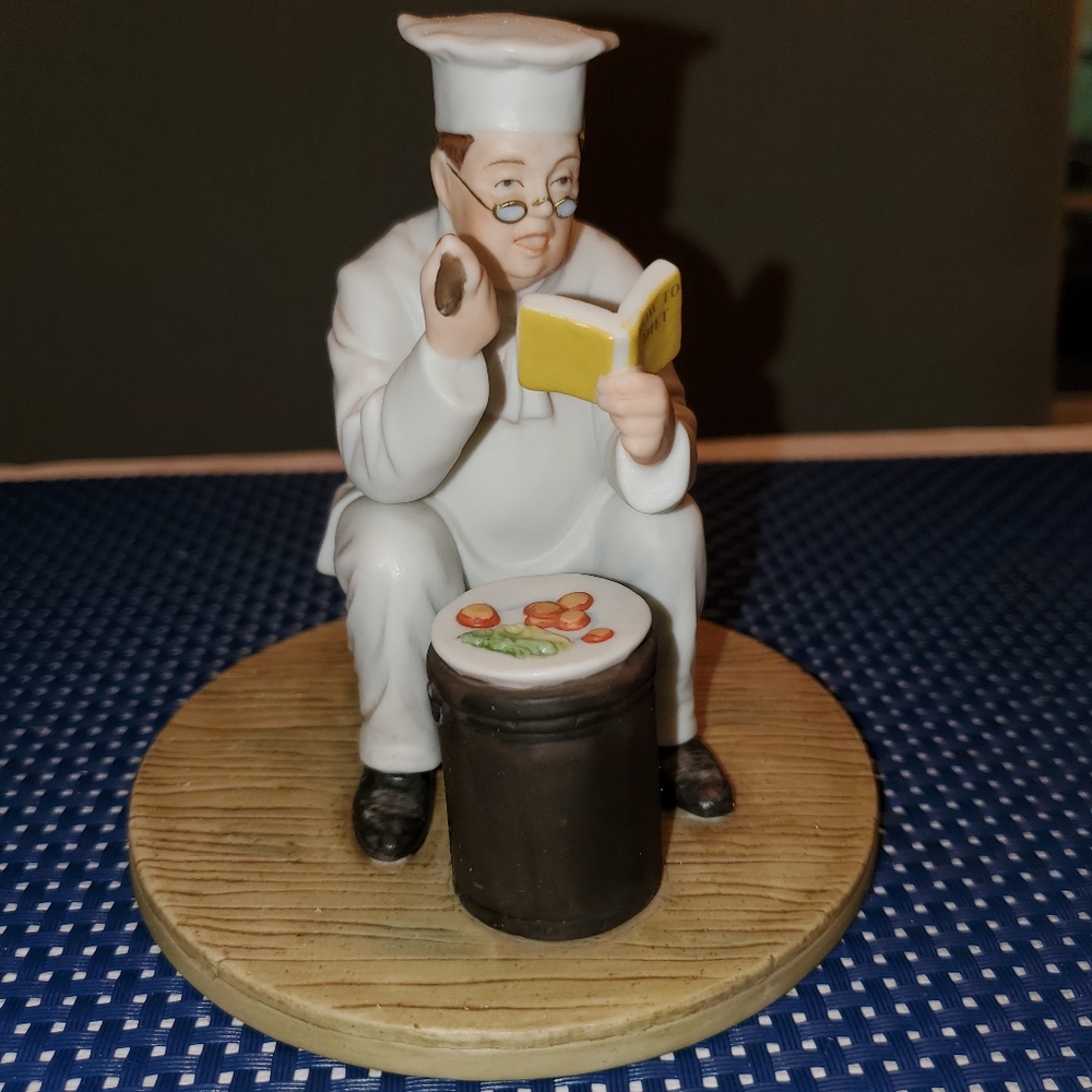 Norman Rockwell "How to diet" figurine
